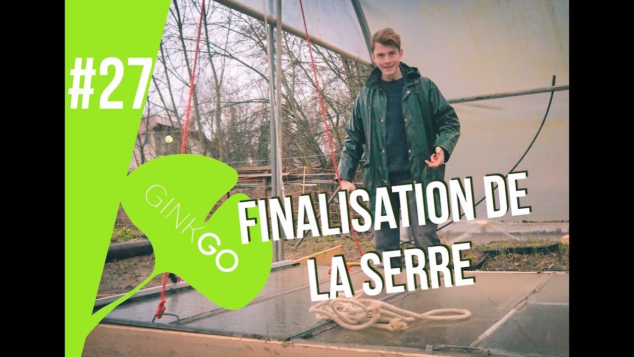 Potager BIO : finalisation de la SERRE et objectif un an une tonne de l&eacute;gumes