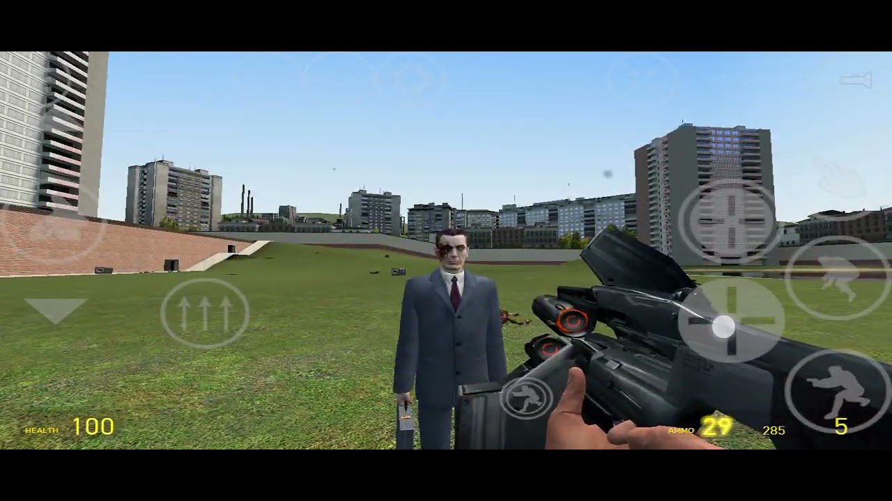 Random gameplay of hl2sb++