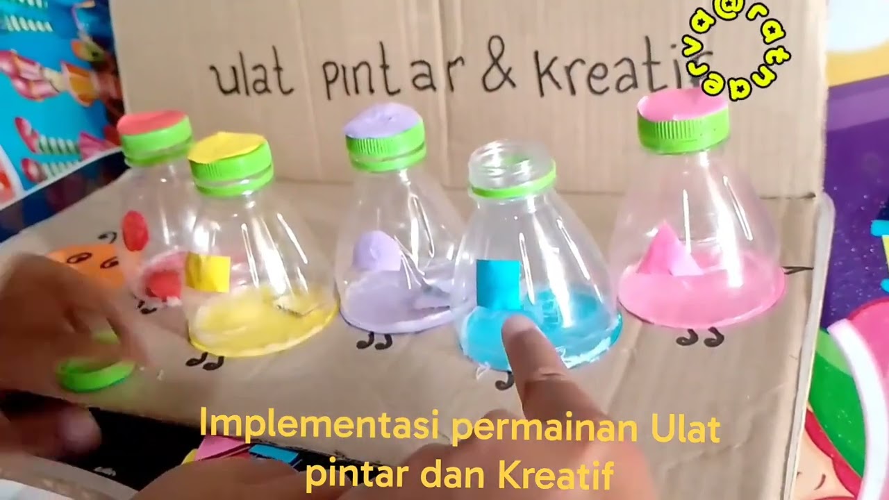 IMPLEMENTASI PERMAINAN ULAT PINTAR & KREATIF/ CARA BERMAIN APE ULAT PINTAR & KREATIF 