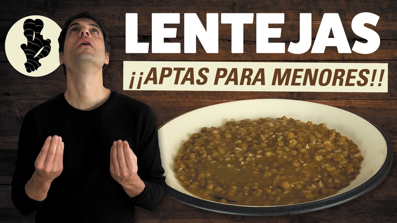 LENTEJAS aptas para menores 👶 GUSTAN a cualquier EDAD 👶
