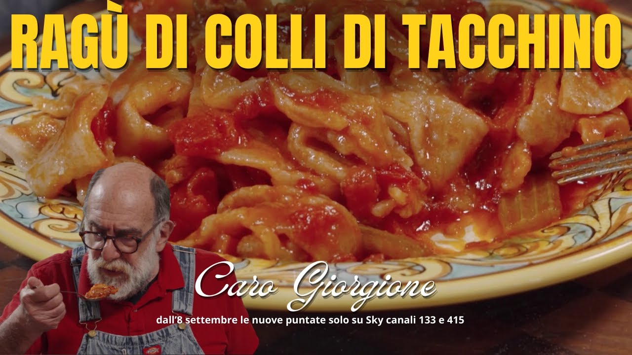 Maltagliati al ragù di colli di tacchino - La ricetta di Giorgione