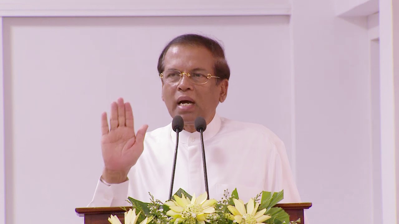 Addressing a ceremony held at the Subharathi Maha Vidyalaya in Godagama, 2019/05/01