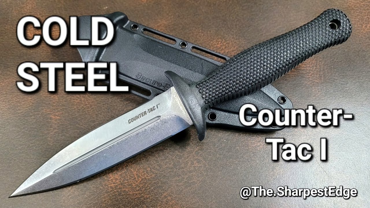 САМОЕ ОСТРОЕ КРАЙ: COLD STEEL Counter-Tac: обзор и демонстрация.