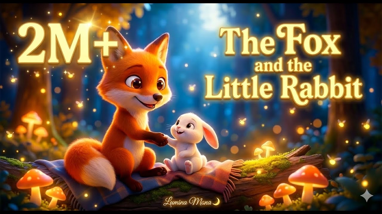 The Fox Showed Kindness… And the Moon Flower Bloomed 🌙🌸 | Kids Moral Story