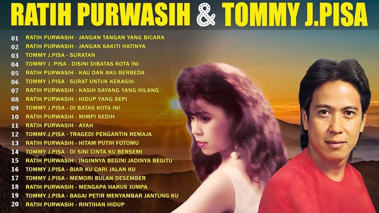 RATIH PURWASIH & TOMMY J.PISA || JANGAN TANGAN YANG BICARA || LAGU NOSTALGIA 80 - 90AN