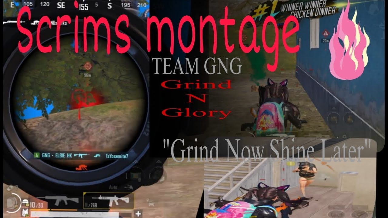 Timepass scrim montage #t1 #t2 lobby easy lobby😛