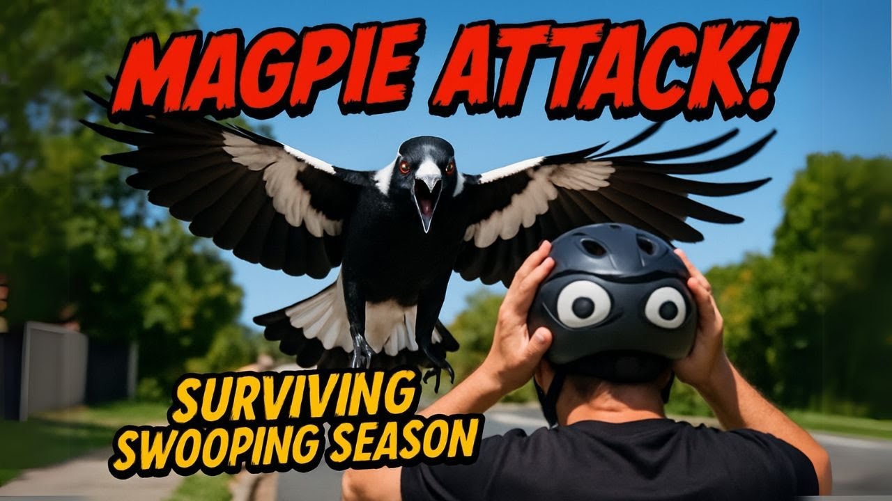 Australia's BIZARRE War Against a Bird: Surviving Magpie Season!
