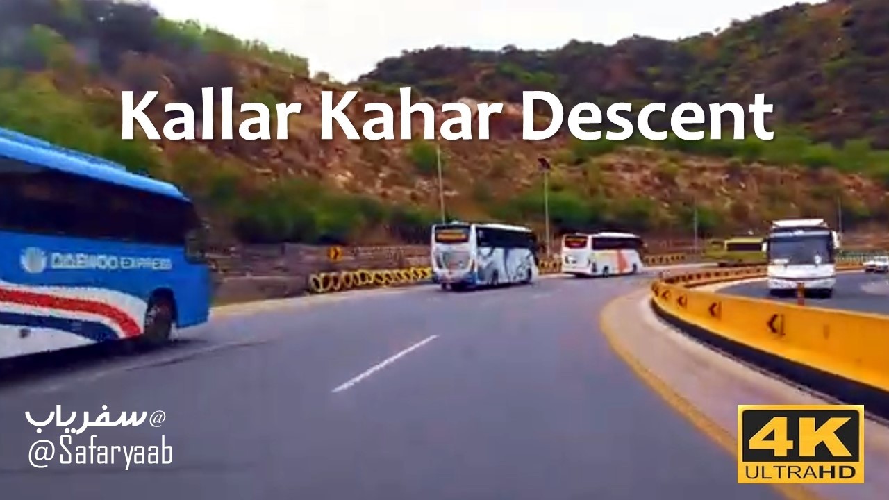 Descent Drive on Kalarkahar Slopes