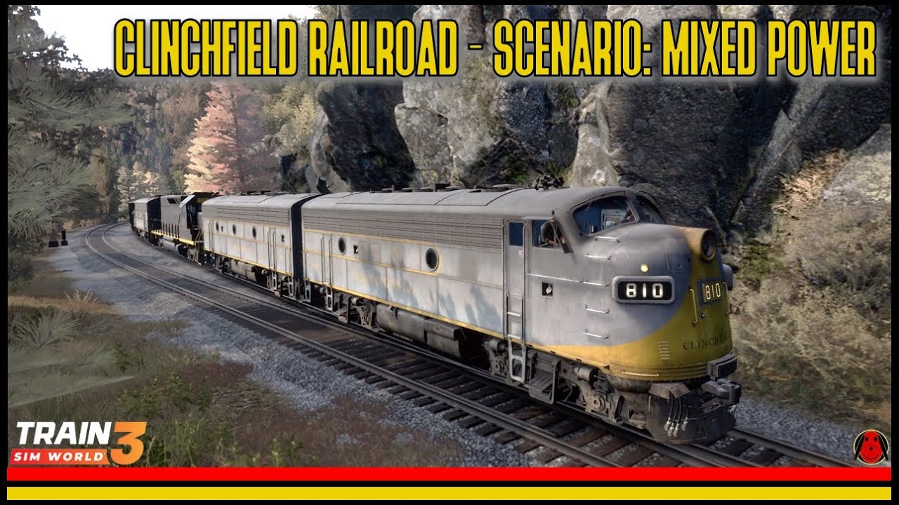 Train Sim World 3 - Clinchfield Railroad - Scenario: Mixed Power (F7 CRR) [Bao Ritcho]
