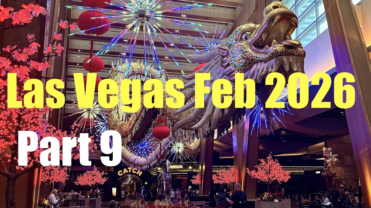 Видеоблог из Лас-Вегаса - февраль 2026 г. - Часть 9 - День мамонта!
