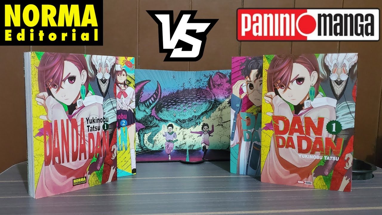 Dandadan//Panini VS Norma Editorial// Cuál es mejor?
