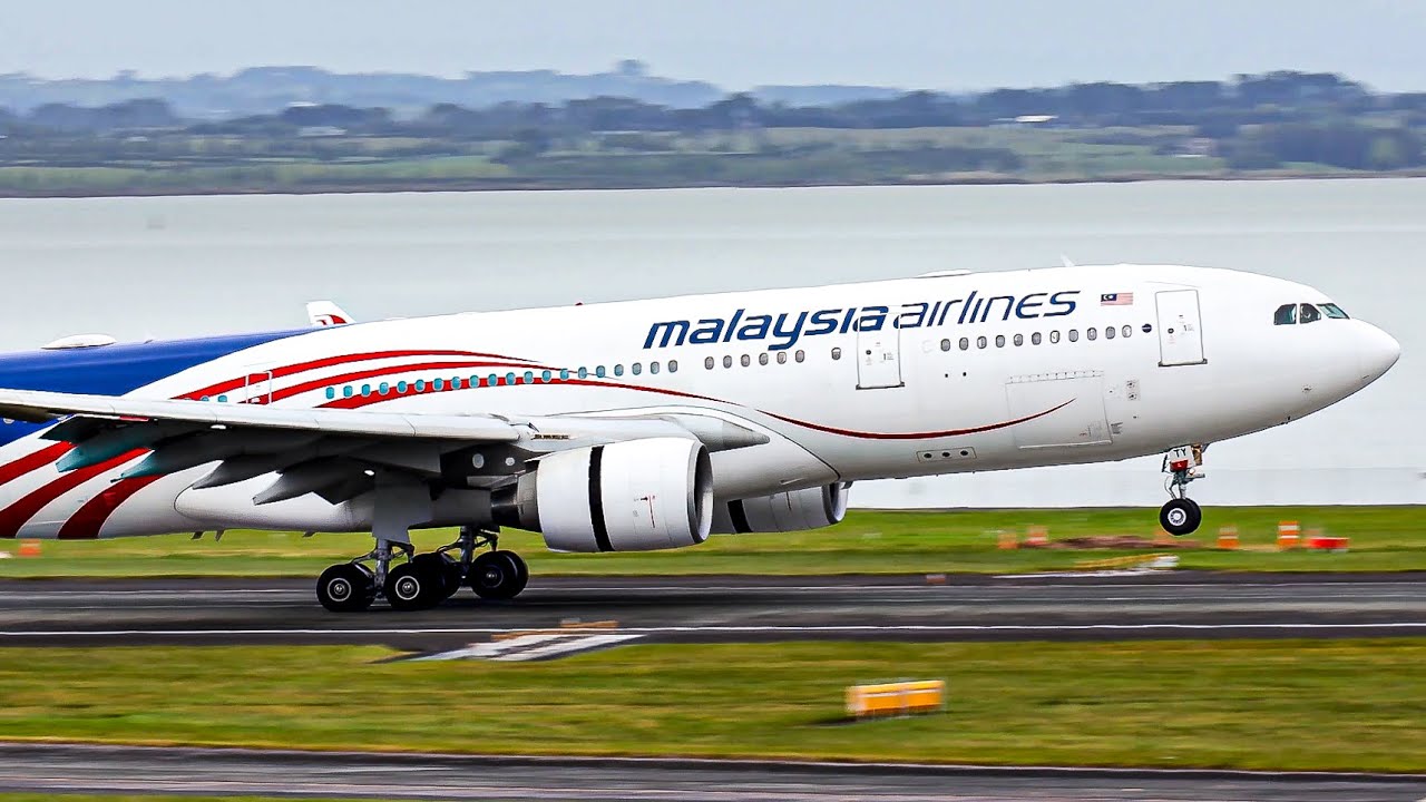 Fantastic Compilation of Aircraft Taking off and Landing at Auckland Airport