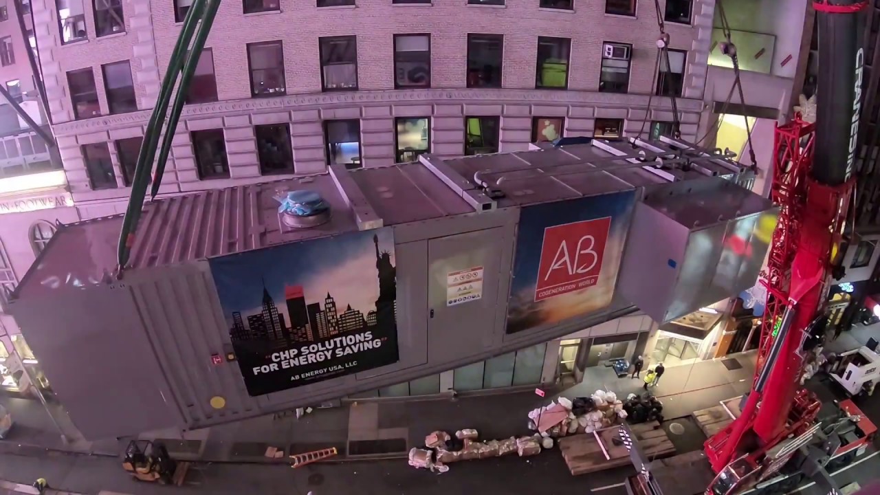 The installation stages of Ecomax® a few steps from Times Square, NYC
