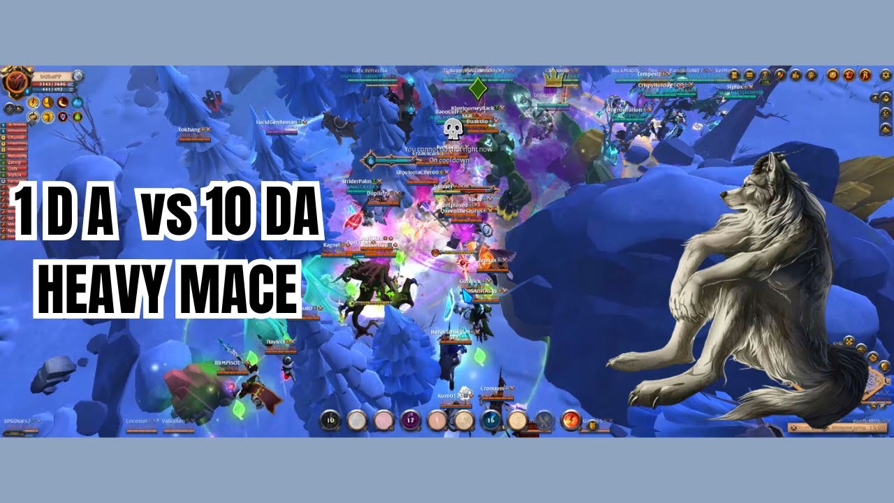 Outnumbered Heavy Mace | Small Scale Albion Online [Walking Da POV]