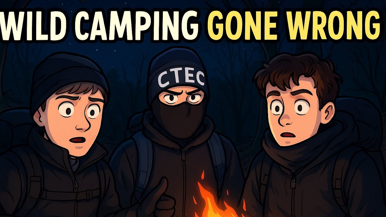 We should not have camped in this forest...