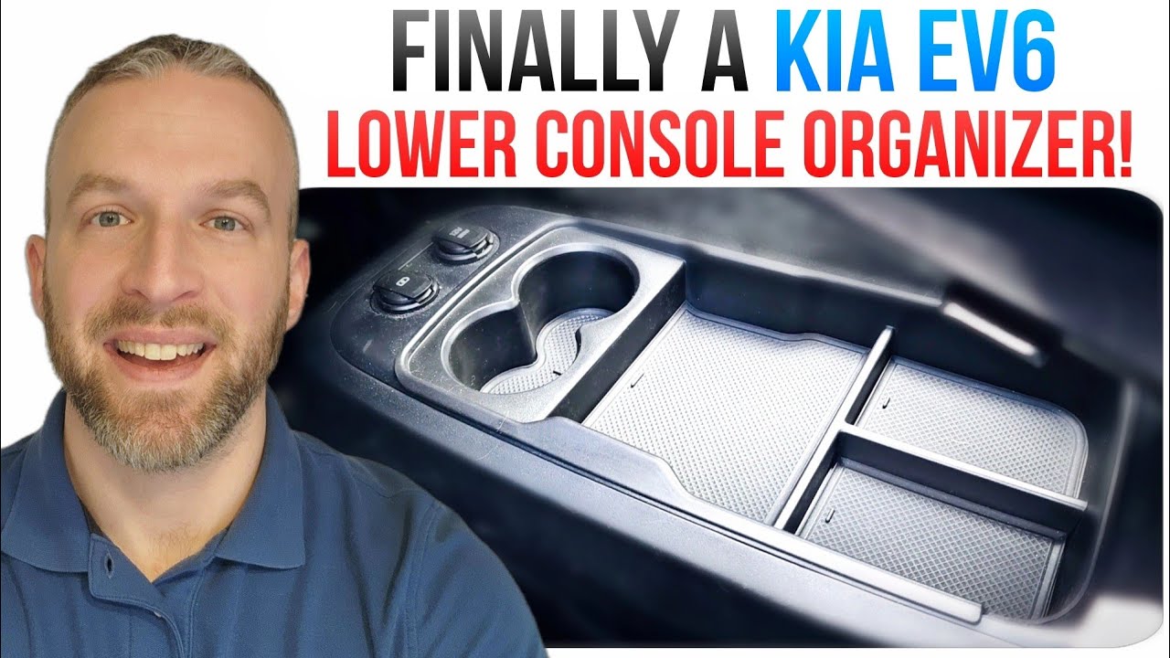 Finally a Kia EV6 LOWER CONSOLE ORGANIZER! 😀