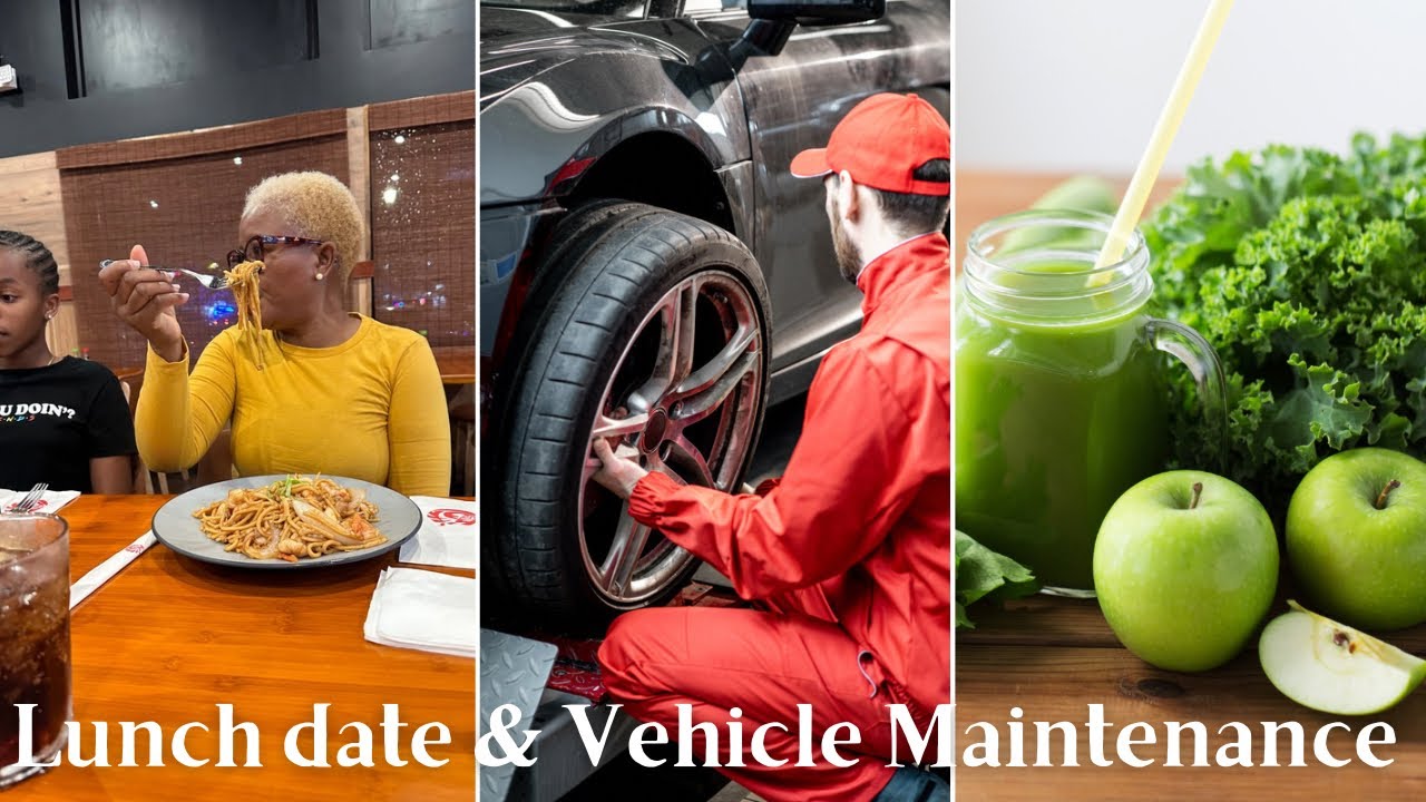 IN HOUSE LUNCH DATE WITH MOM| LEXUS VALET MY VEHICLE FOR MAINTENANCE @tiahnamrose