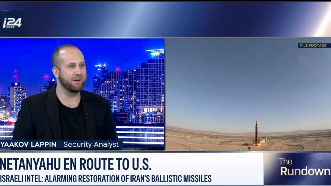 Israeli intel reveals shocking information on Iran's ballistic missiles as Netanyahu heads to US