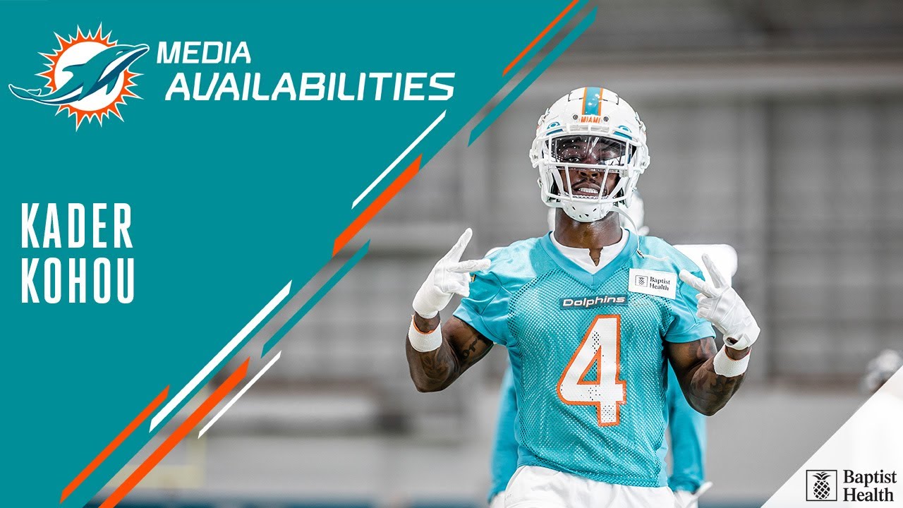 CB Kader Kohou Meets with the Media | Miami Dolphins Training Camp