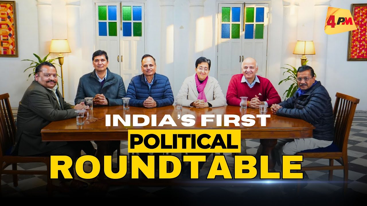 India's First Political Roundtable with Arvind Kejriwal | अरविंद केजरीवाल | Aam Aadmi Party