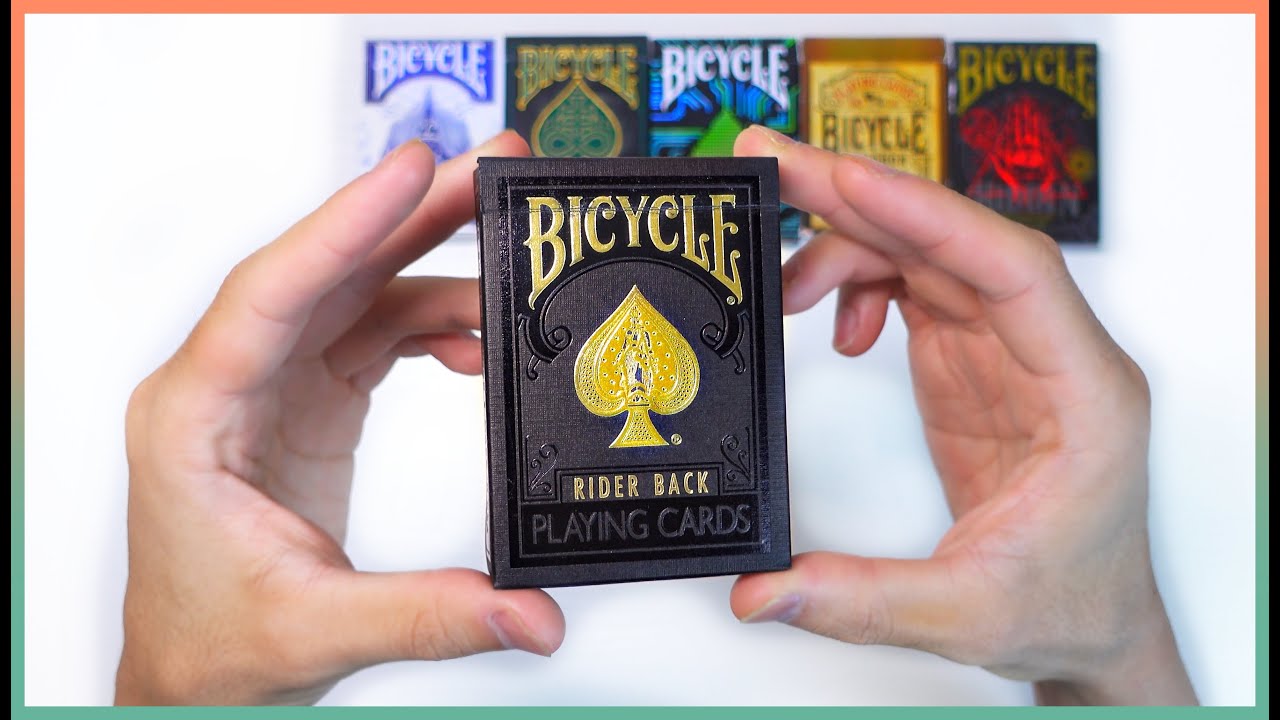 6 Bicycle Card Decks for Everyday Carry - Vol 5