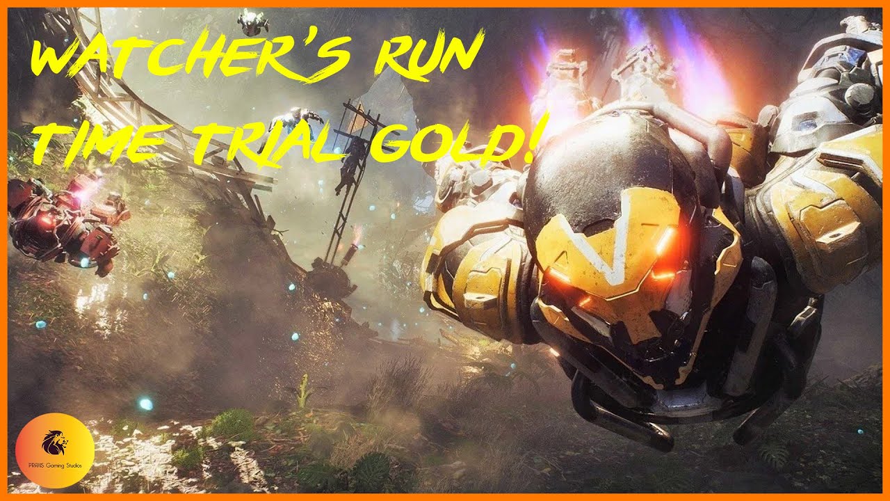 ANTHEM: Watcher's Run Time Trial Gold as the Ranger!