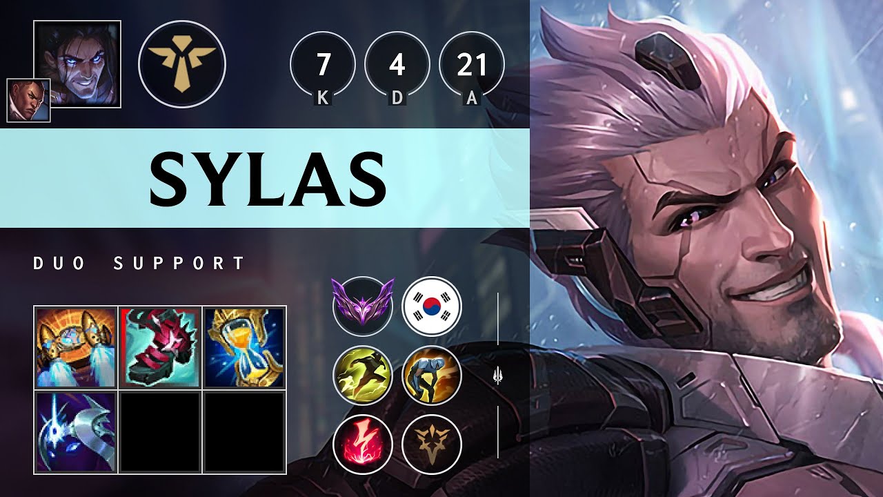 Sylas Support vs Pyke - KR Master Patch 25.16