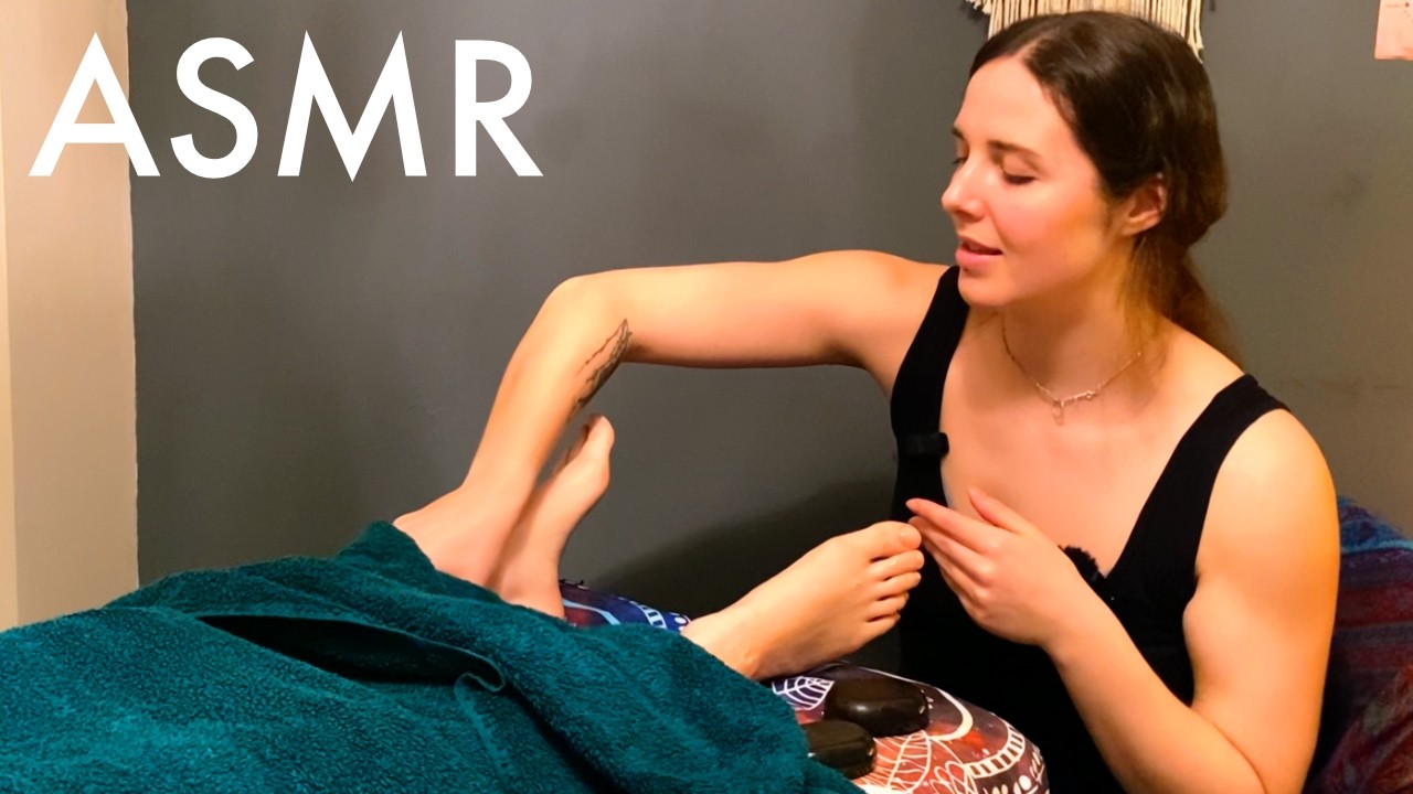 ASMR I Received a Blissful Foot Massage with@Jazzmutchholisticsasmr  (Unintentional ASMR)