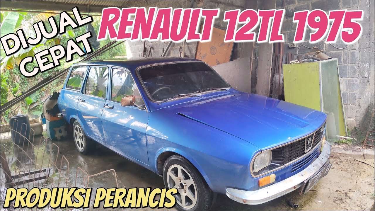Dijual Cepat Mobil Antik Renault 12TL Station Wagon | Lama Parkir Di Garasi
