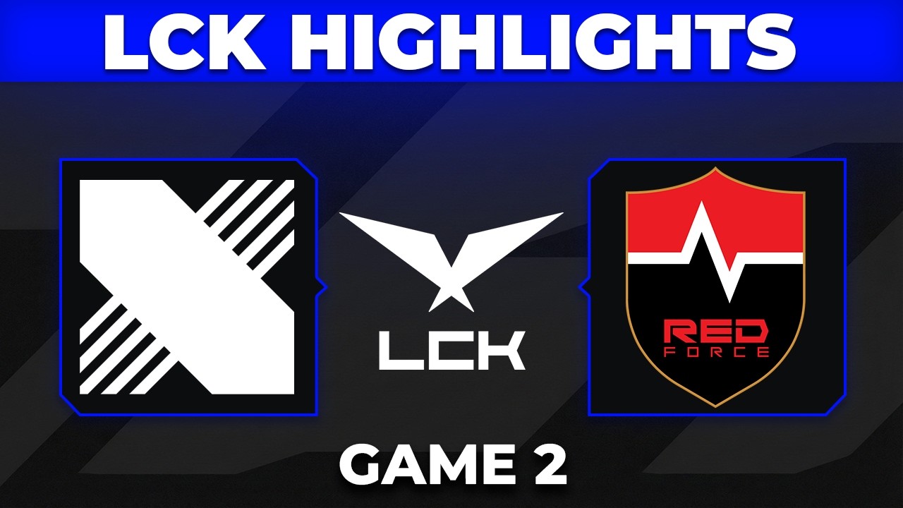 DRX vs NS Highlights Game 2 | LCK Cup 2026 Play-In Round 3 | DRX vs NS RedForce