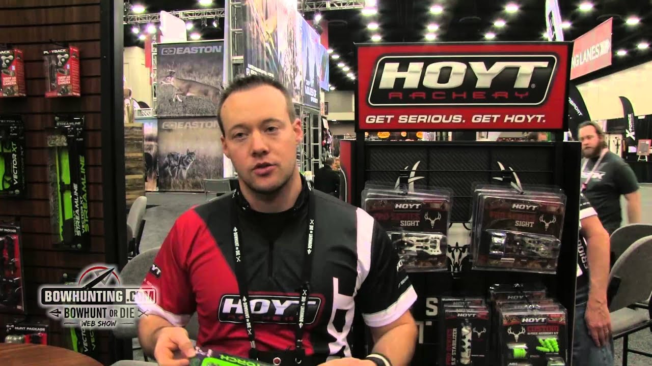 Hoyt Fuse Accessories Carbon Torch, Intrepid, Stealth Flex, Stabilizers 2016 ATA Show