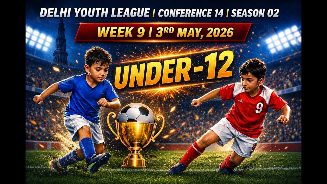 DYL Shield Semi | Warrior FA vs MIMA | Under - 12 | Delhi Youth League | Conference 14 | Season 02