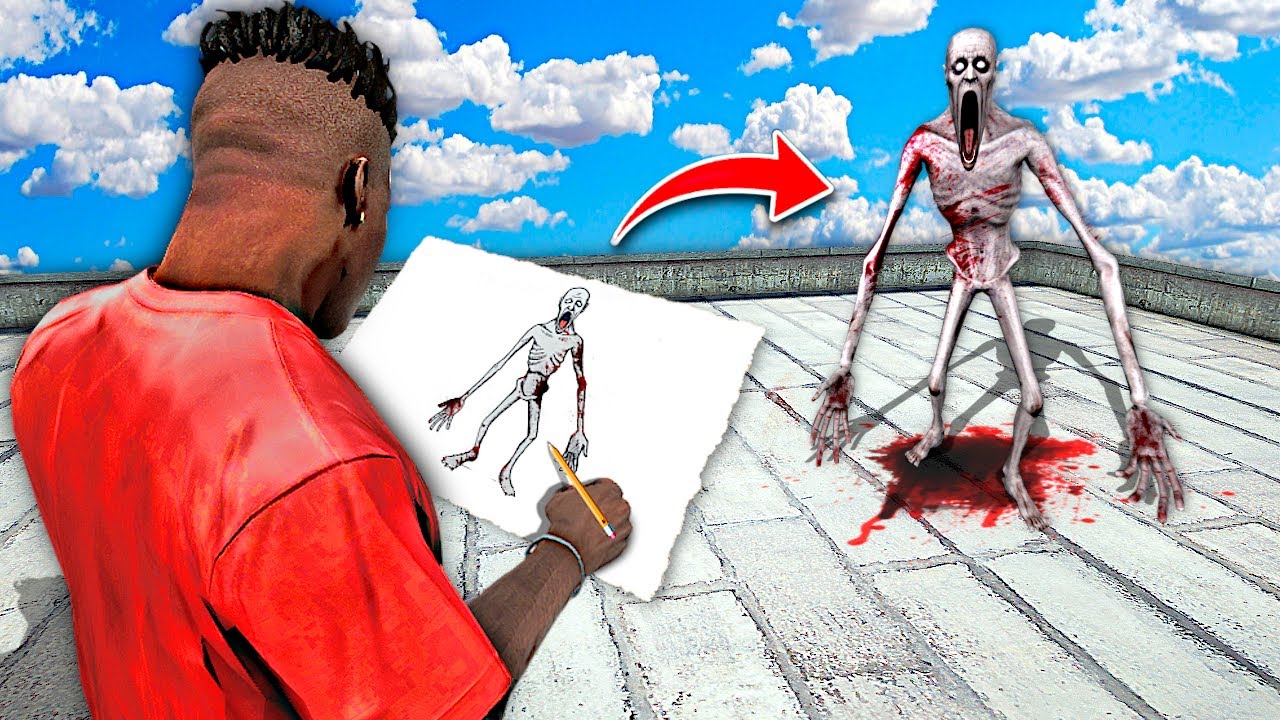 Не рисуйте этот SCP в GTA 5.. (ПОМОГИТЕ)