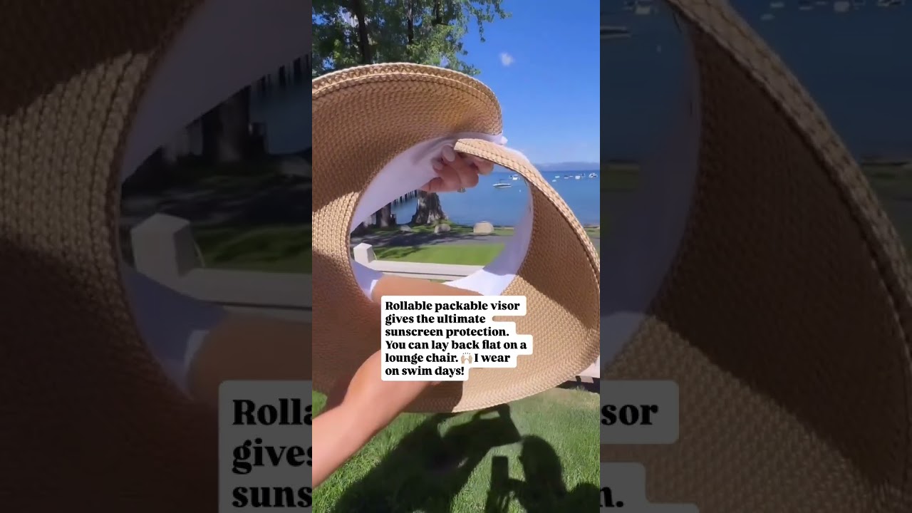 Vacation visor must have 💞 Comment SHOP below to receive a DM with the link to this post on my LTK