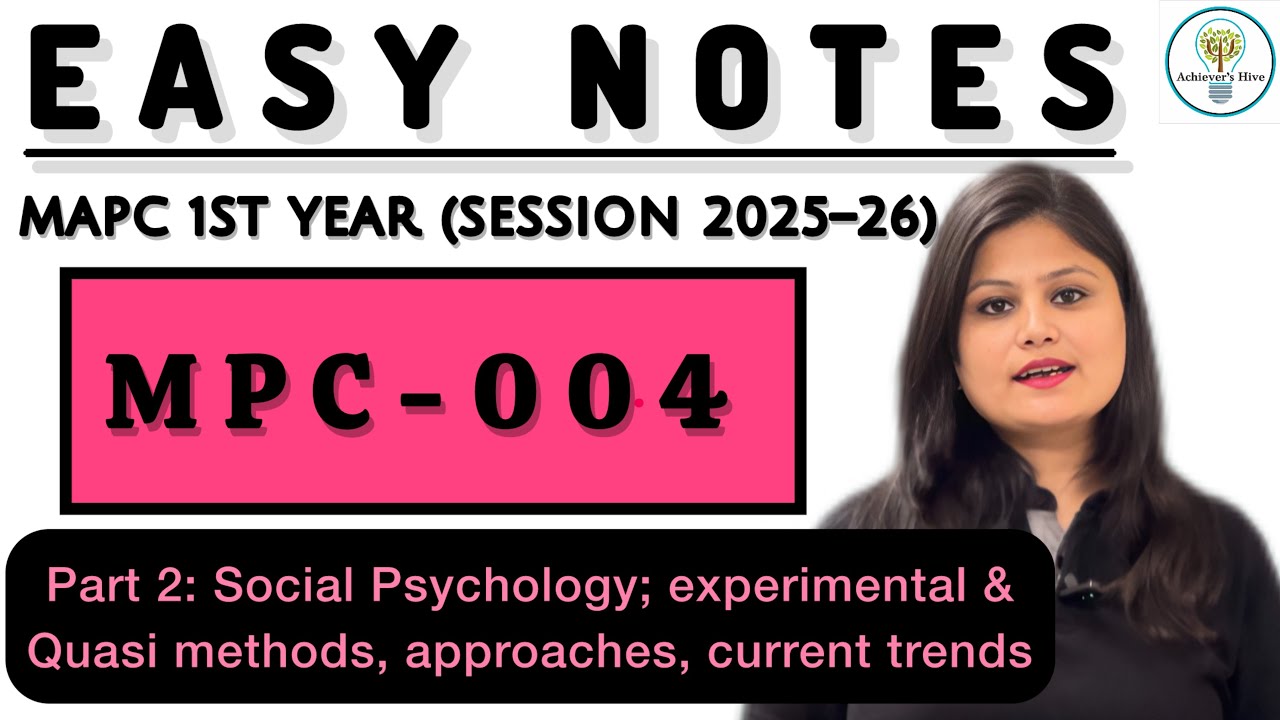 Easy Notes - Dec 25 Paper 4 Part 2 MPC004