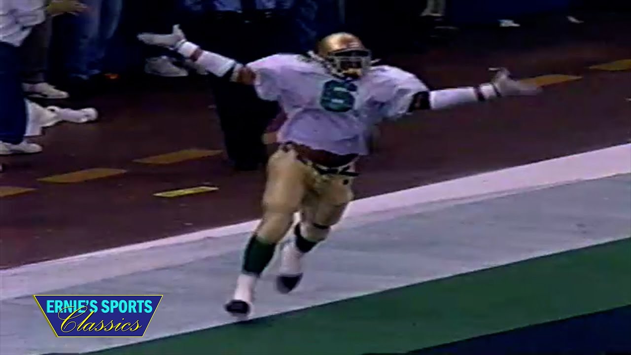 Jerome Bettis Highlights 1992 Sugar Bowl