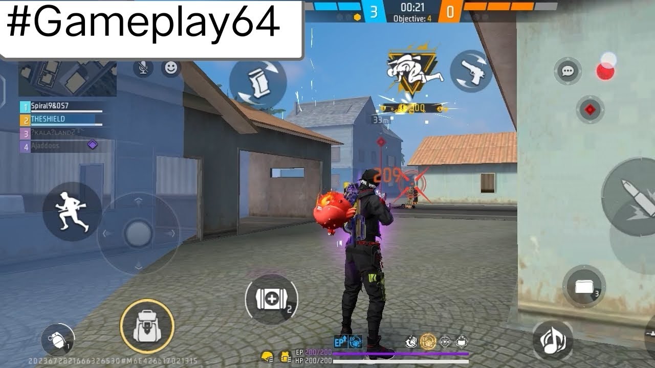 Free Fire Gameplay 64 #freefireshorts #freefireindia #freefiremax 