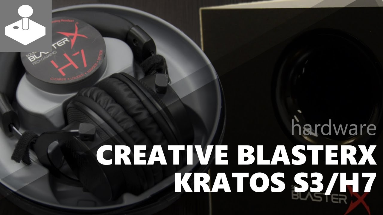 Creative BlasterX Kratos S3/H7 - hardware | Sector.sk