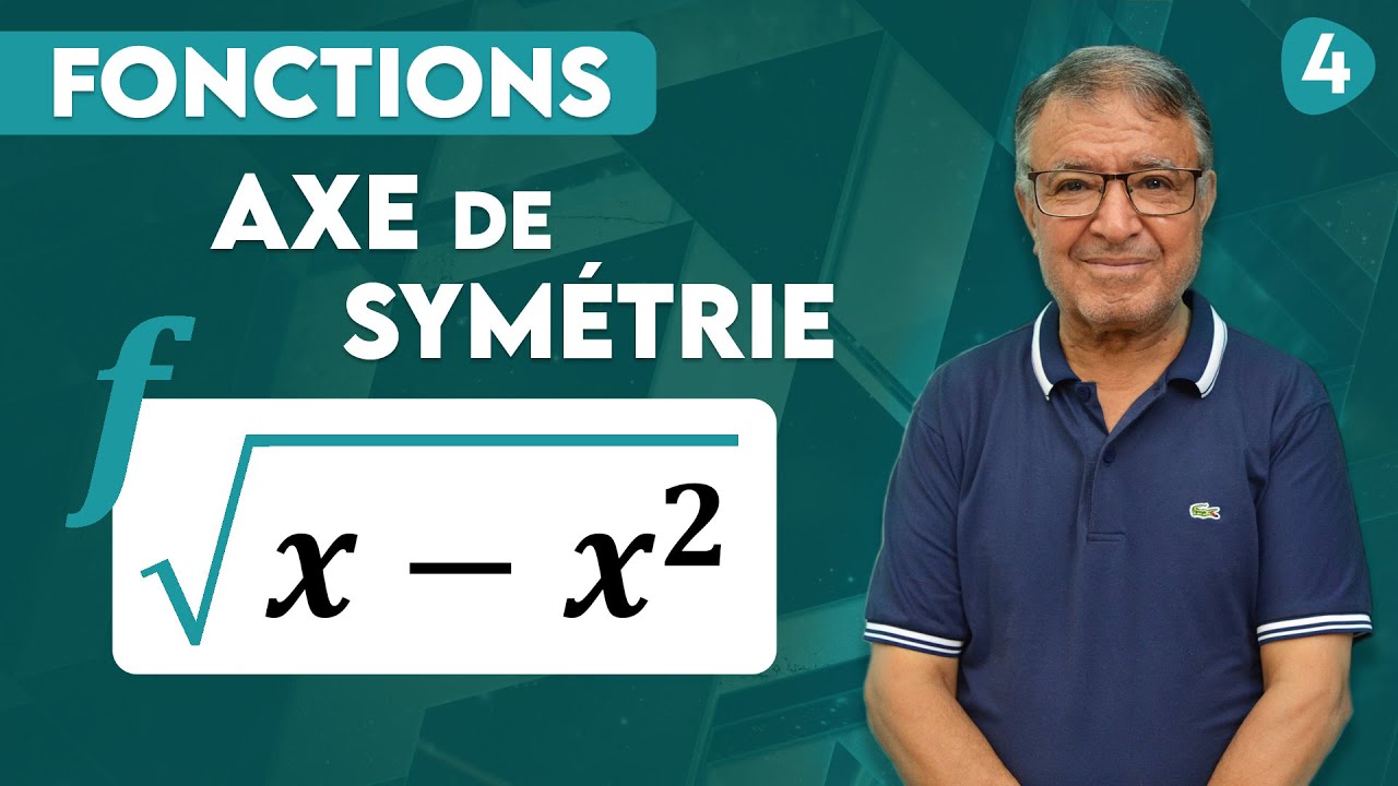 Axe de symétrie d'une courbe - Fonctions