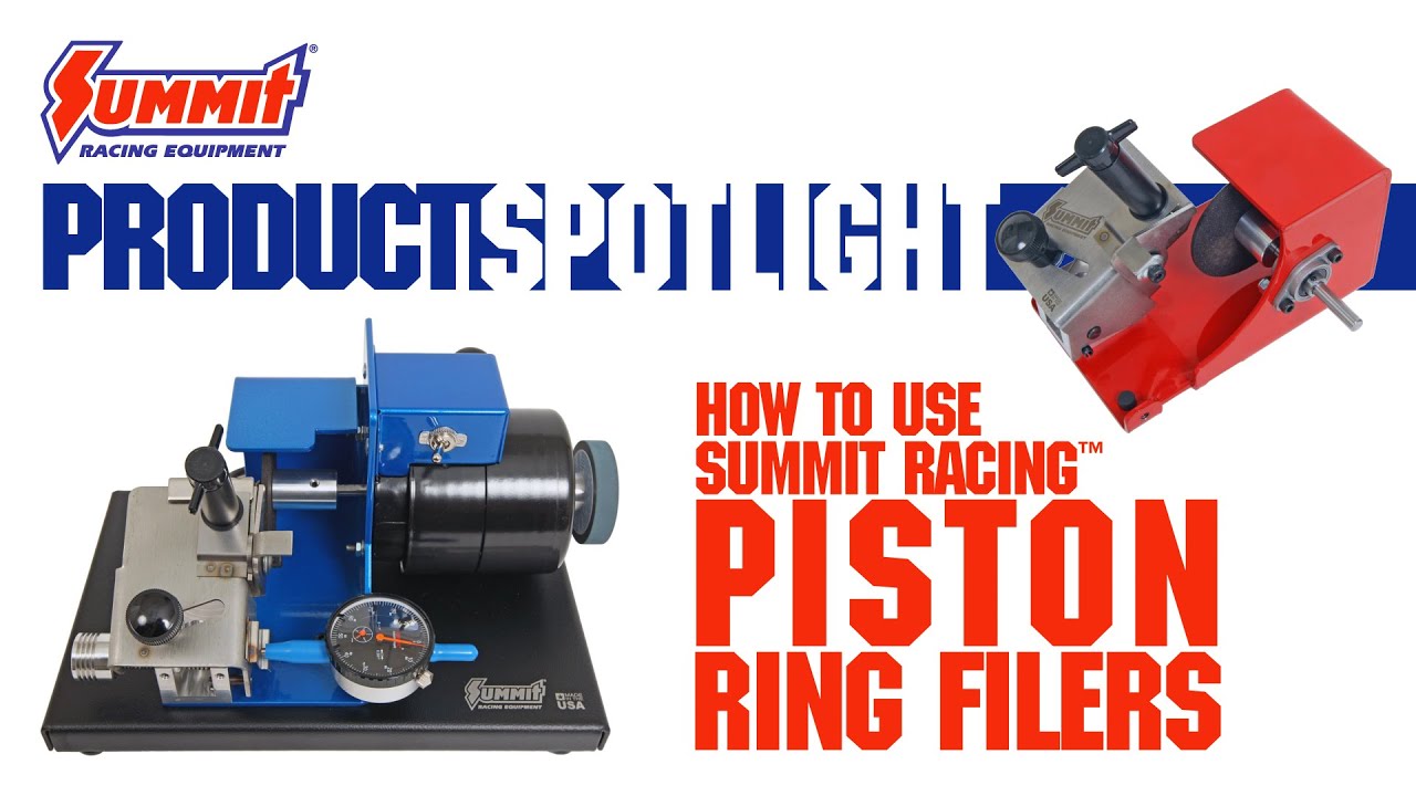 Как заточить поршневые кольца двигателя | Summit Racing USA-1 против Pro Ring Filters