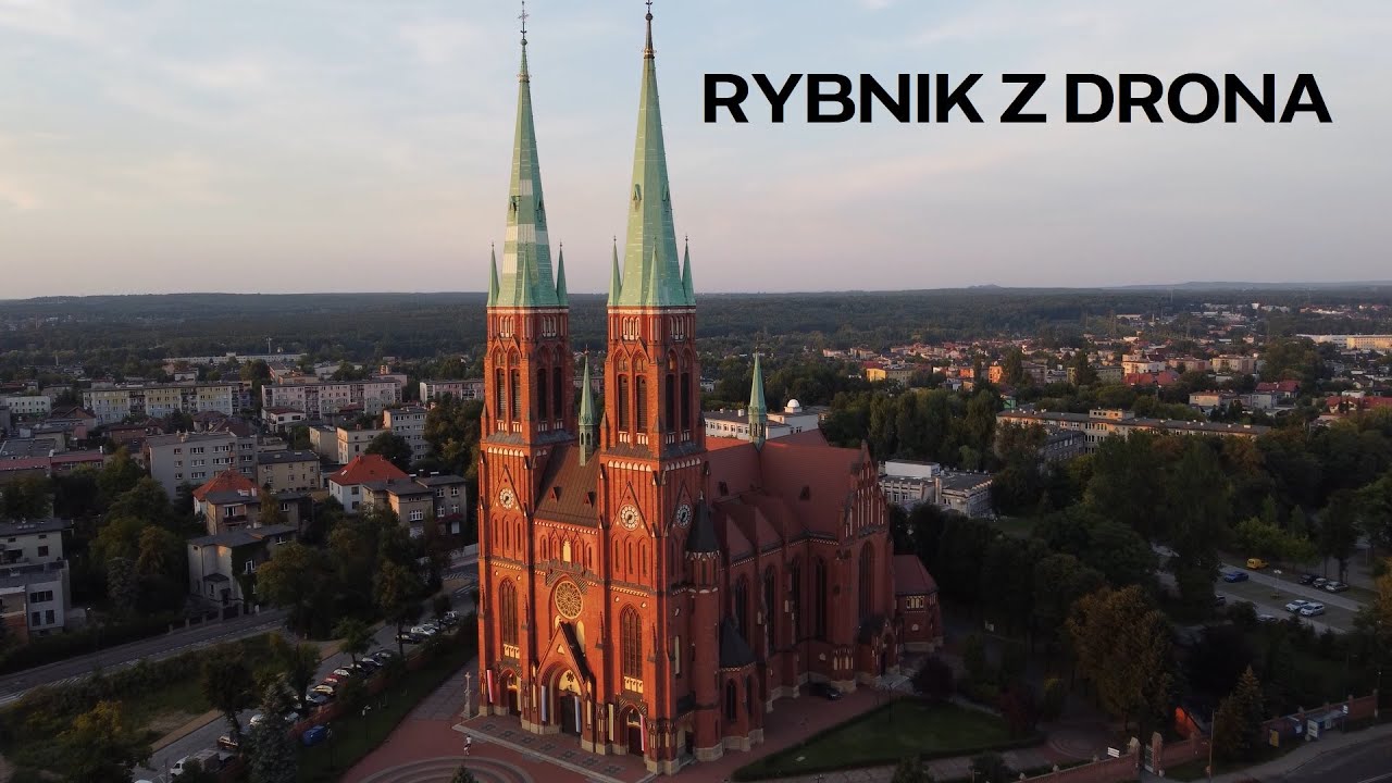 Rybnik z drona