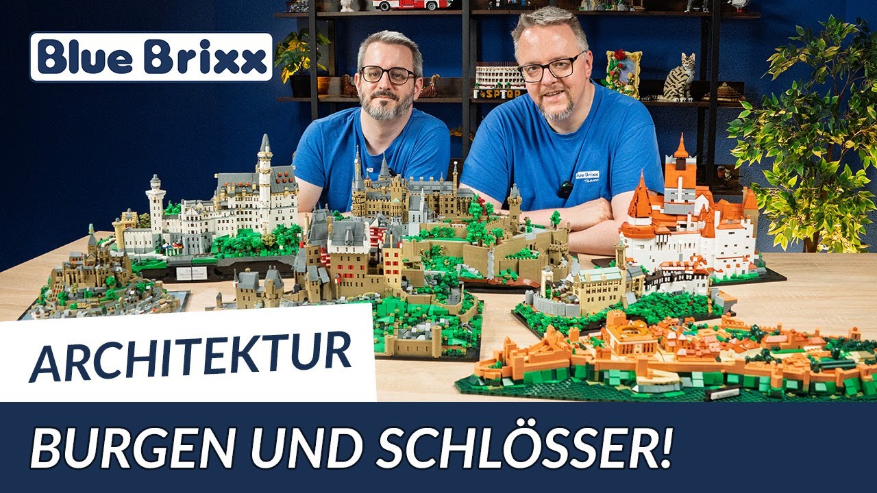 Architektur zum Bauen: Unsere schönsten Burgen & Schlösser im Miniaturformat!