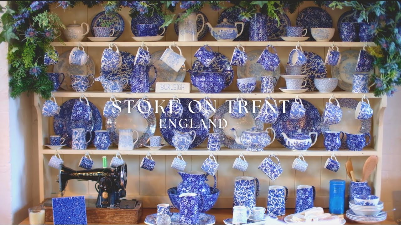 イギリス陶器の街🫖ストークオントレント/Stoke on Trentを巡る🇬🇧バーレイ×ラルフローレンコラボ品紹介｜ウエッジウッド・エマブリッジウォーター・イッタラをお得に買える街
