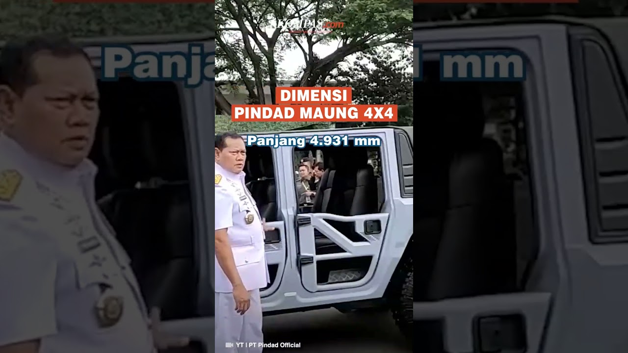 Spesifikasi Mobil Pindad Maung yang Dipakai Prabowo untuk Sopiri Jokowi