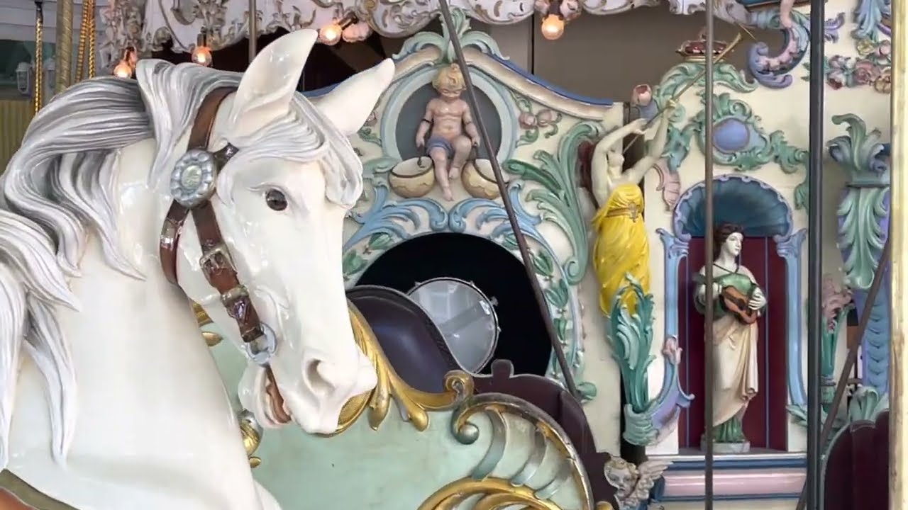 Crescent Park Carousel (Charles I.D. Looff) - Riverside (East Providence), Rhode Island (1/5)