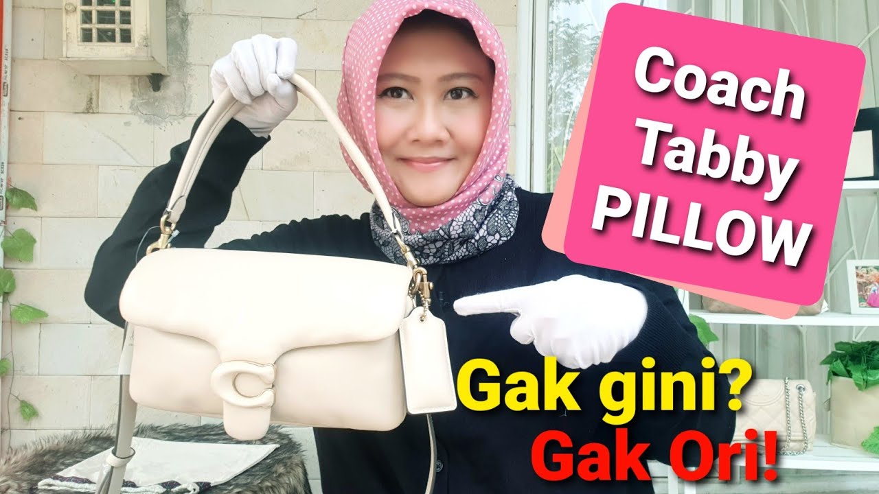 Coach Tabby pillow ORI kayak gimana?