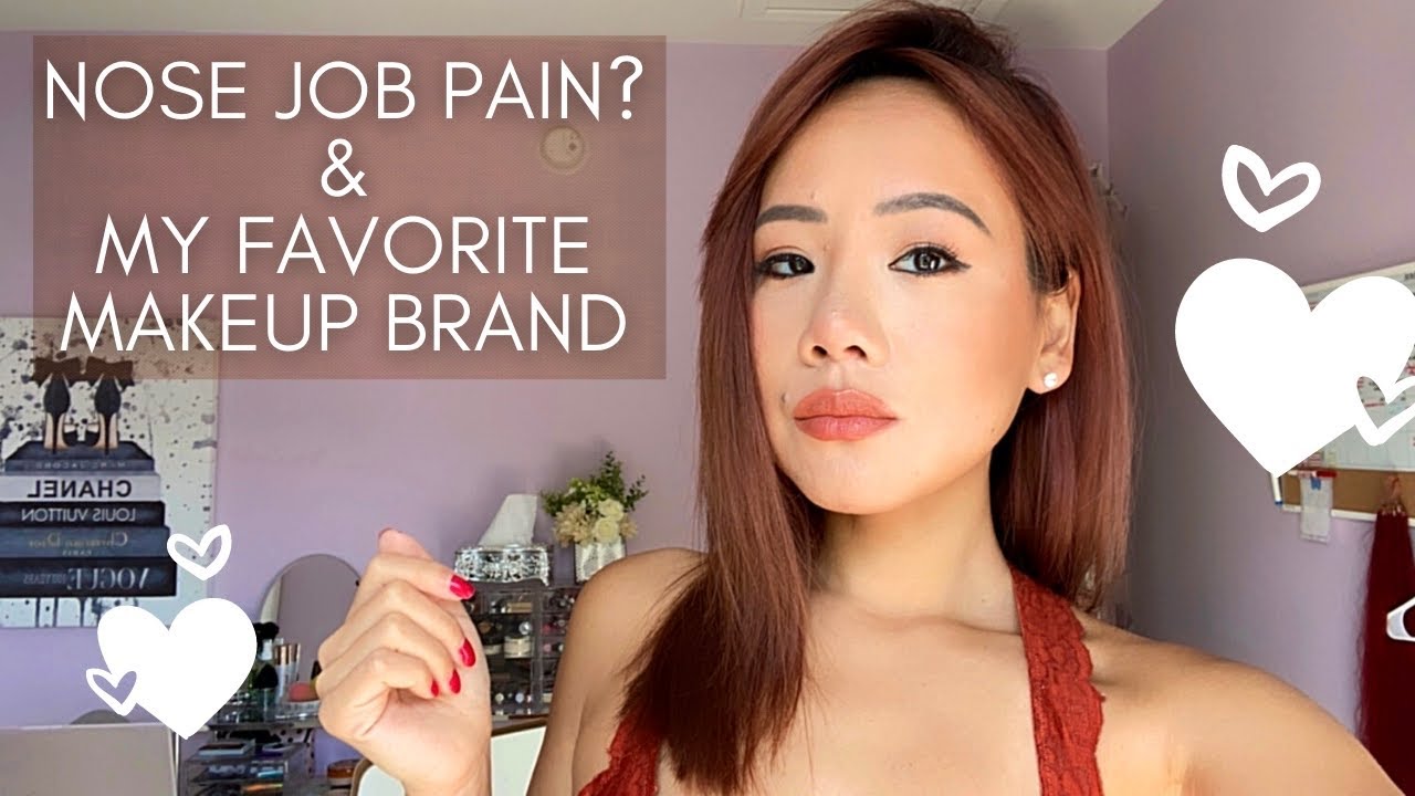 First makeup tutorial with my NEW NOSE! | Chit Chat: Nose job experience & my favorite makeup brand