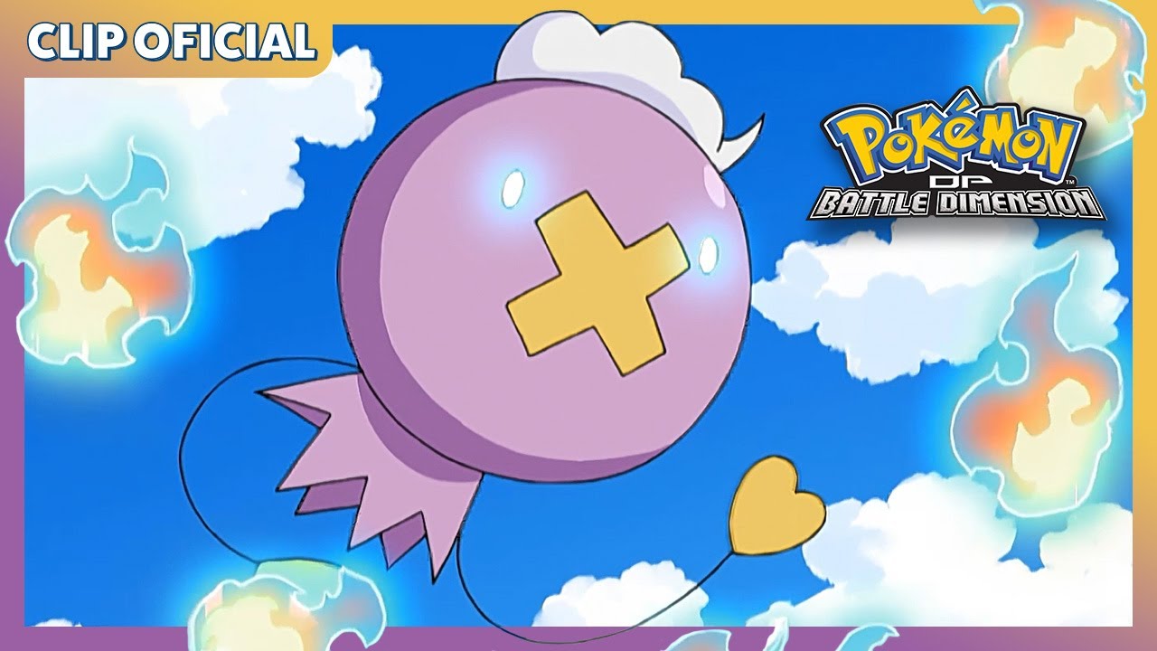 ¡Drifloon evoluciona! | Pokémon: DP Battle Dimension | Clip oficial