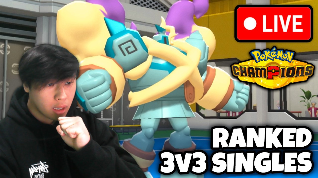 🔴 TESTING MANY SINGLES TEAMS IN MASTER RANK 🔴 POKEMON CHAMPIONS SINGLE BATTLES