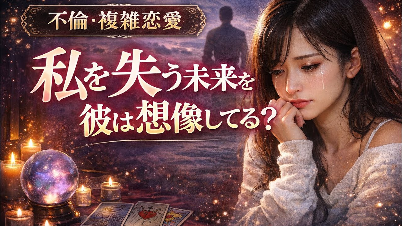 『不倫・複雑恋愛』彼はあなたを失う未来を想像してる？